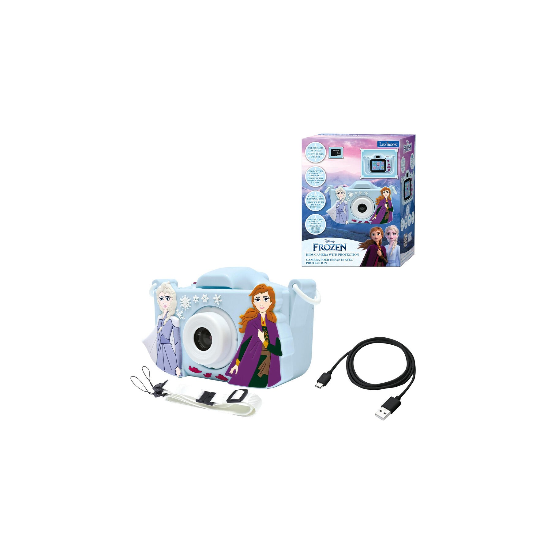 Camara Digital con Proteccion Frozen Disney