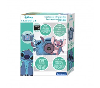 Camara Digital con Proteccion Stitch & Angel Disney