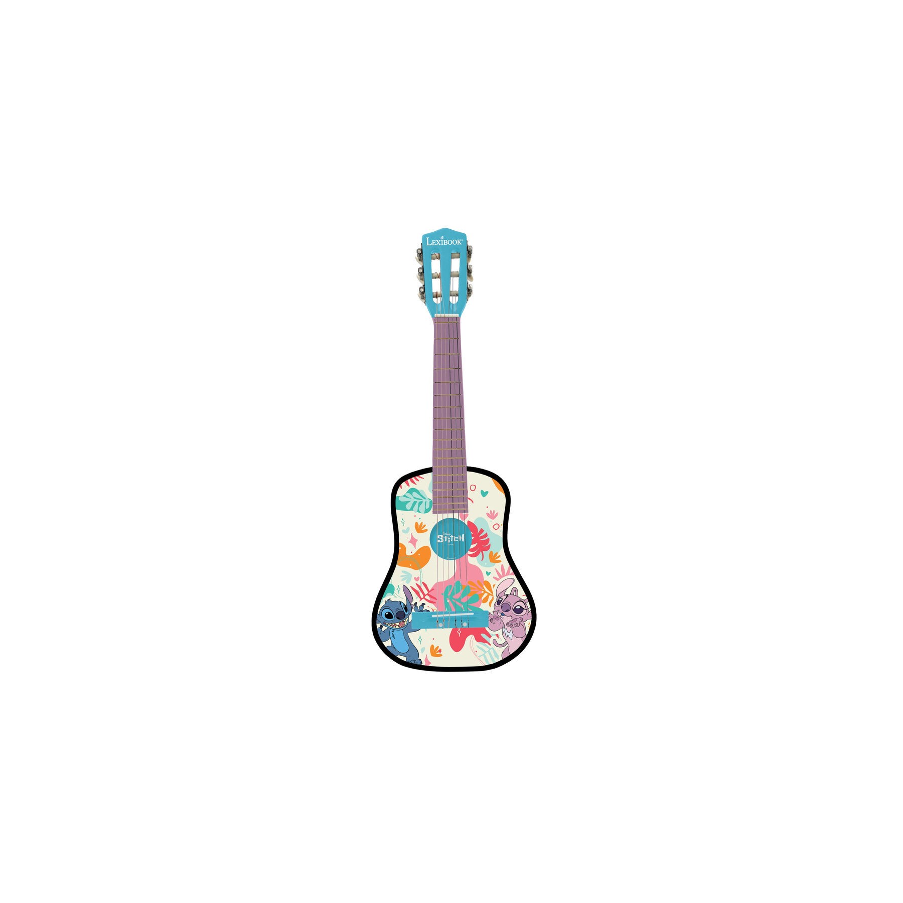 Guitarra Stitch Disney madera
