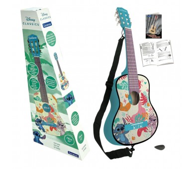Guitarra Stitch Disney madera