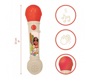 Microfono luminoso Vaiana Moana Disney