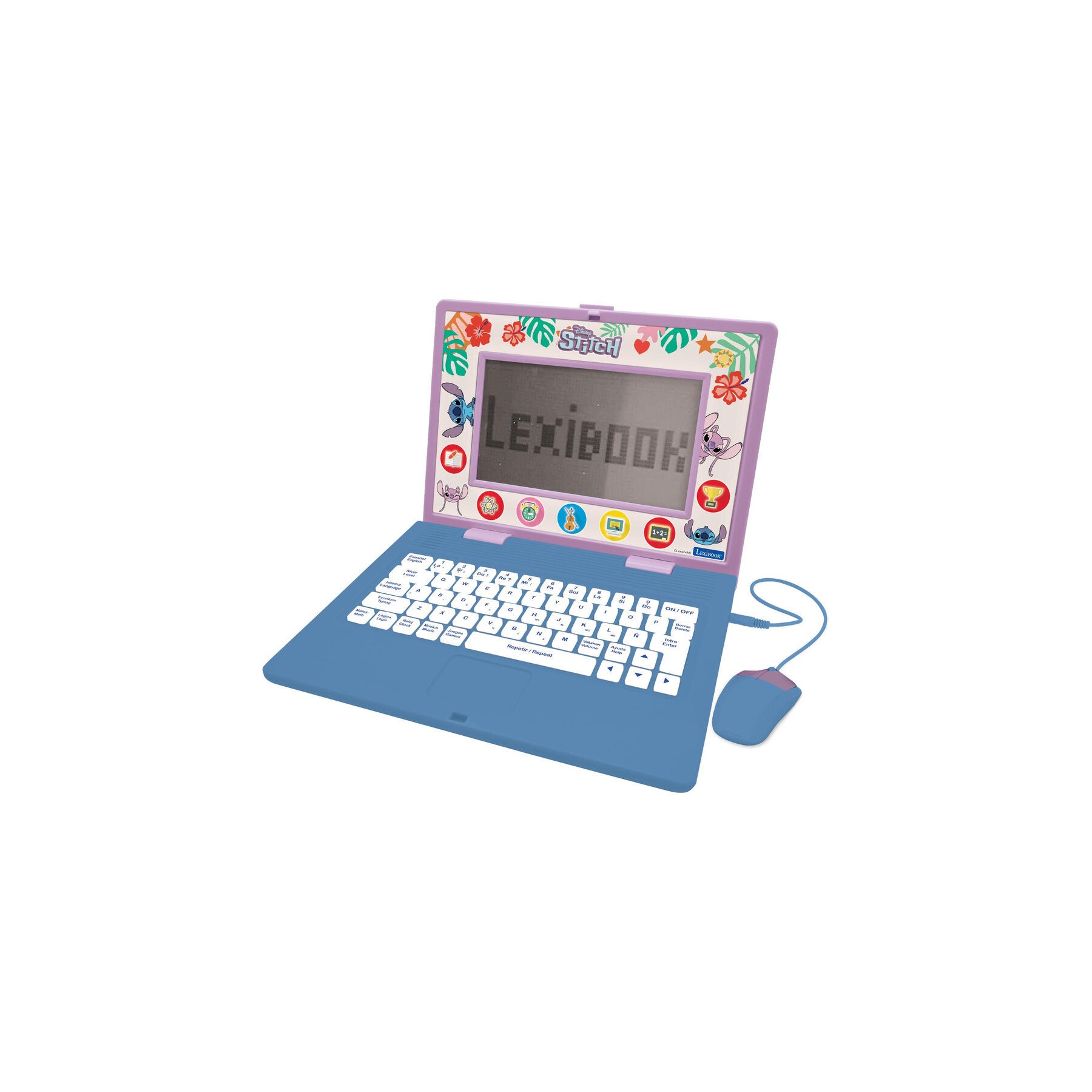 Portatil Educativo bilingüe Stitch Disney