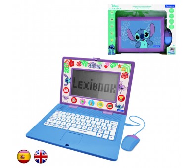 Portatil Educativo bilingüe Stitch Disney