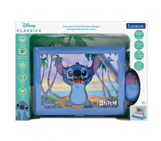 Portatil Educativo bilingüe Stitch Disney