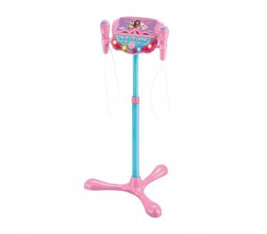 Microfono Karaoke Soporte Ajustable La Casa de Muñecas de Gabby