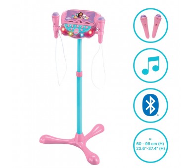 Microfono Karaoke Soporte Ajustable La Casa de Muñecas de Gabby