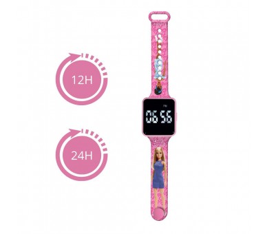 Reloj Digital LED Barbie