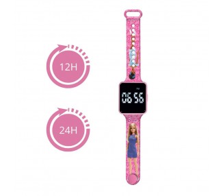 Reloj Digital LED Barbie