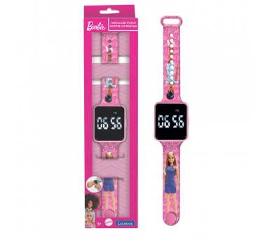 Reloj Digital LED Barbie