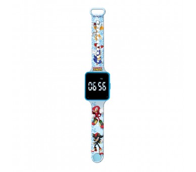 Reloj Digital LED Sonic The Hedgehog