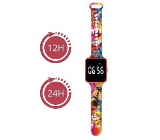 Reloj Digital LED Patrulla Canina Paw Patrol