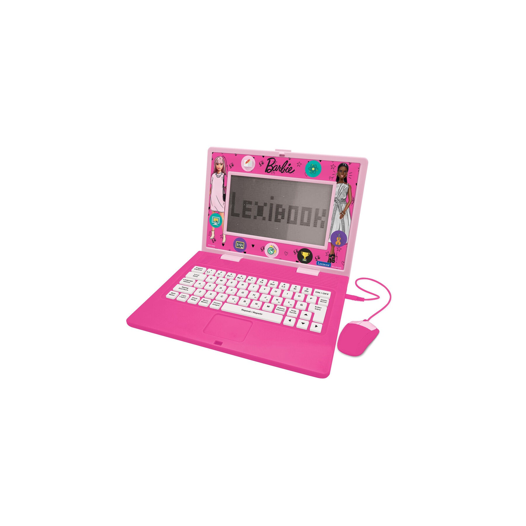 Portatil Educativo bilingüe Barbie