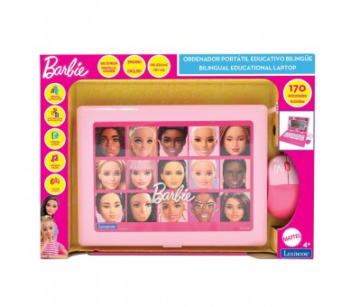Portatil Educativo bilingüe Barbie