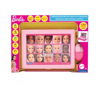 Portatil Educativo bilingüe Barbie