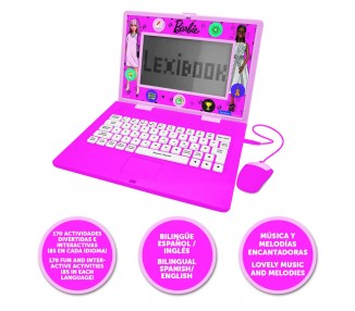 Portatil Educativo bilingüe Barbie