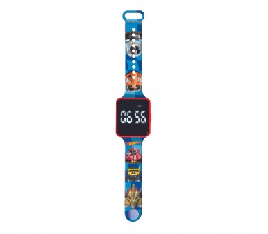 Reloj Digital LED Hot Wheels