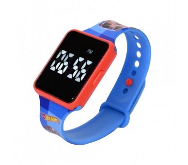 Reloj Digital LED Hot Wheels