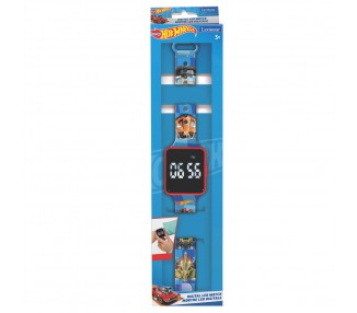 Reloj Digital LED Hot Wheels