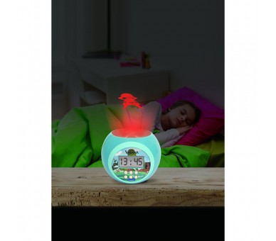 Reloj Despertador Proyector Vaiana Moana Disney