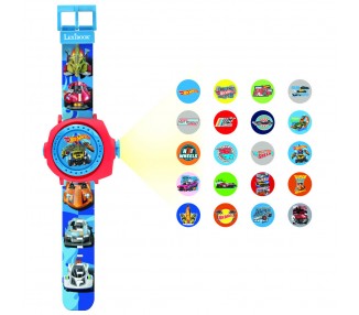 Reloj Digital proyecciones Hot Wheels