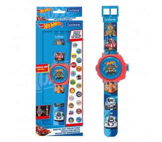 Reloj Digital proyecciones Hot Wheels