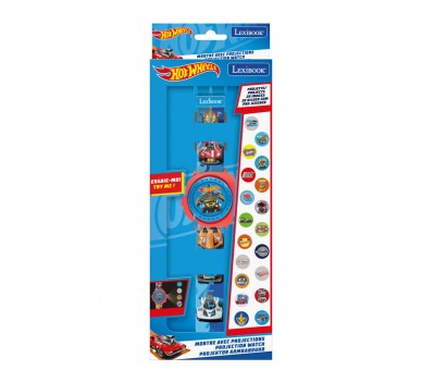 Reloj Digital proyecciones Hot Wheels