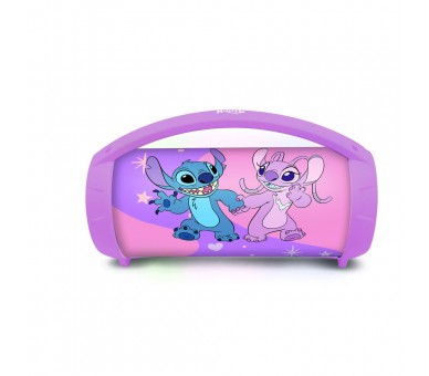 Altavoz Bluetooth Luminoso + Microfono Angel Stitch Disney