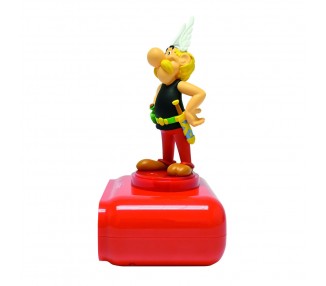 Reloj Despertador Luz Nocturna 3D Asterix