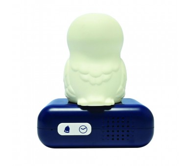 Reloj Despertador Luz Nocturna 3D Hedwig Harry Potter