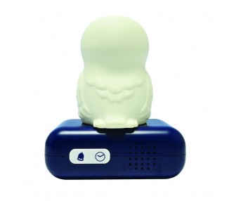 Reloj Despertador Luz Nocturna 3D Hedwig Harry Potter