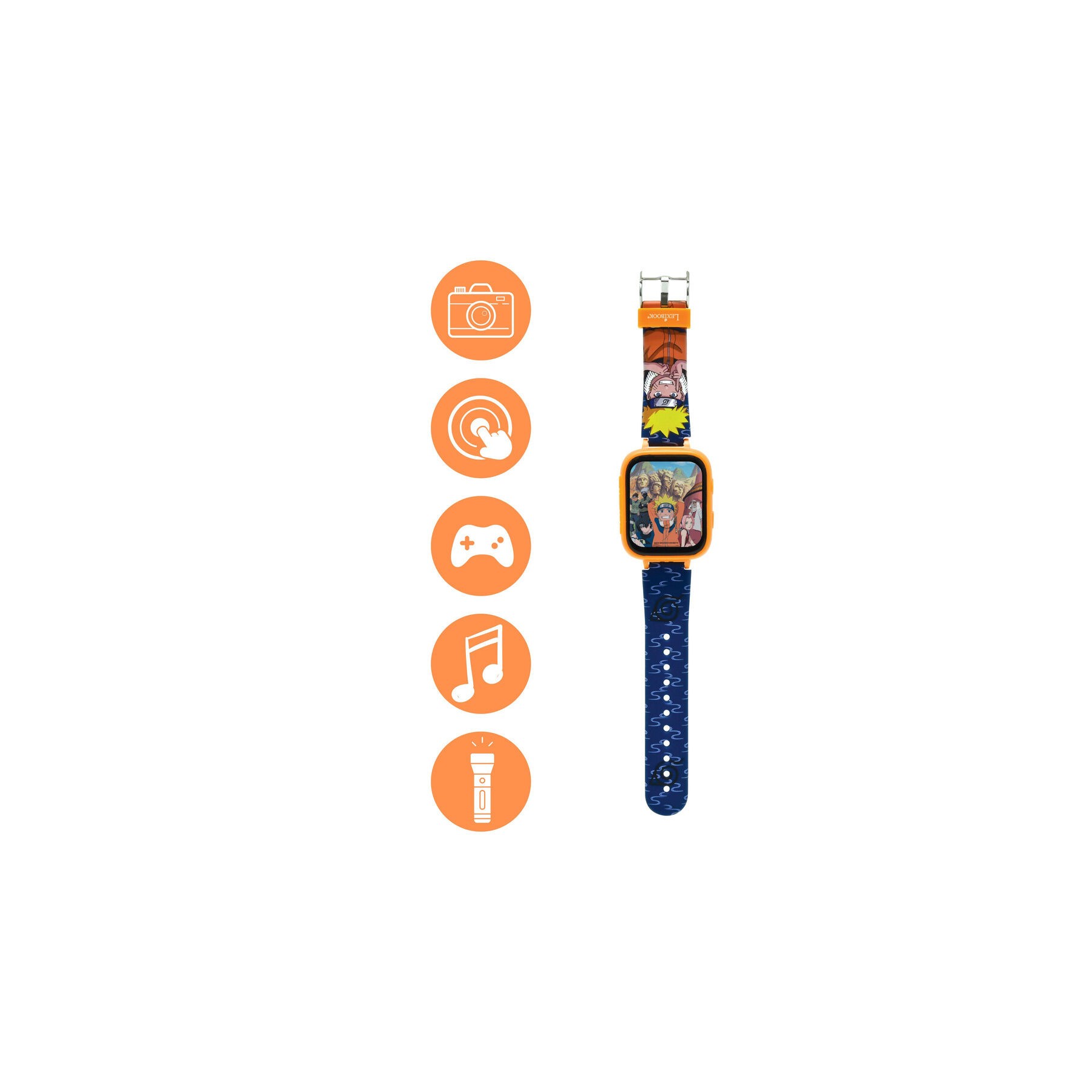 Reloj Digital con camara Naruto Shippuden