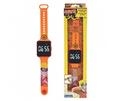 Reloj Digital LED Naruto Shippuden
