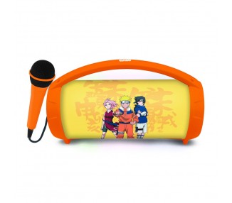Altavoz Bluetooth Luminoso + Microfono Naruto