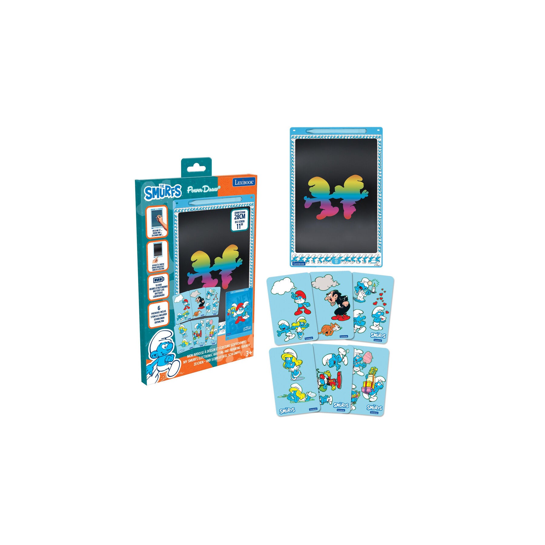 Tableta Tinta Electronica Los Pitufos