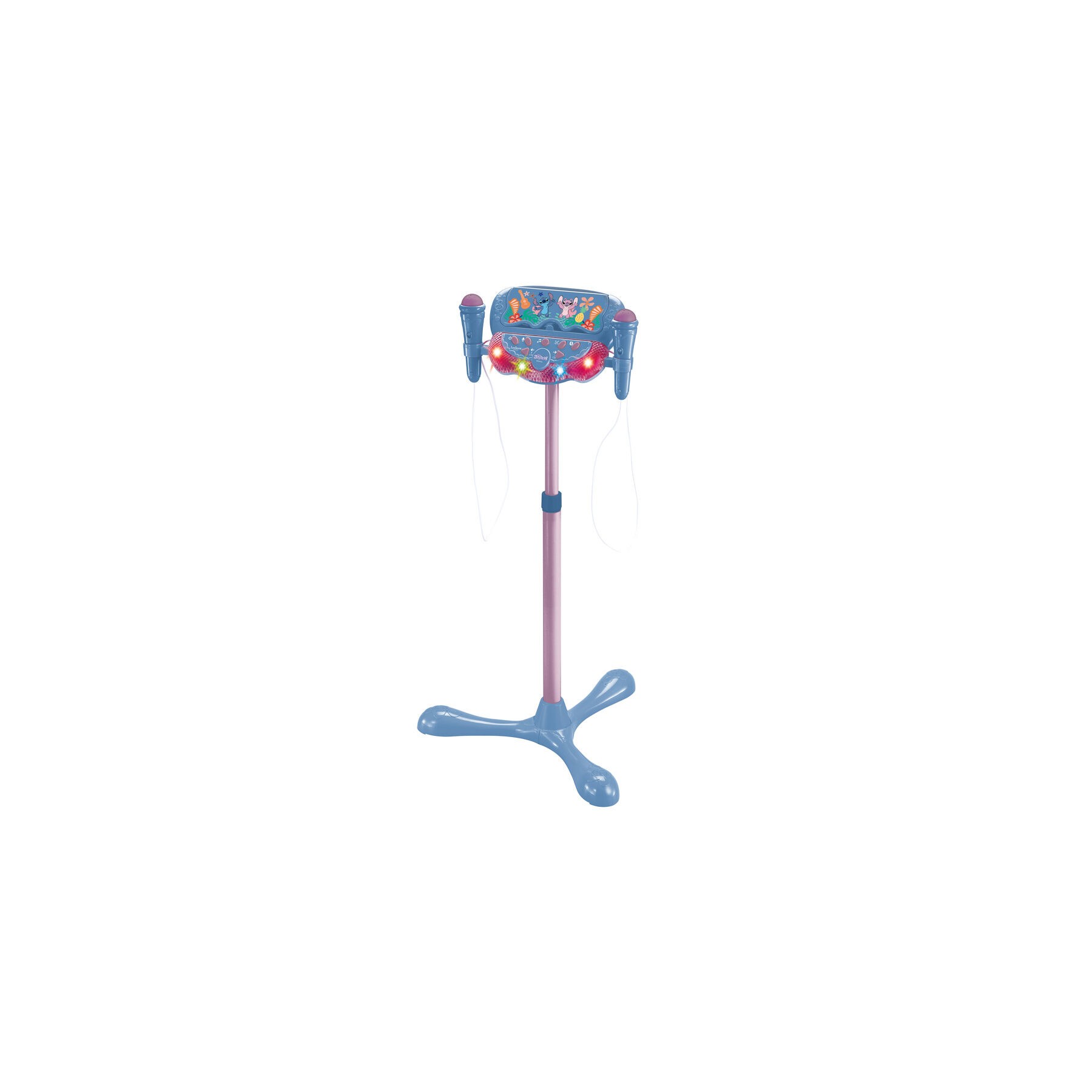 Microfono Karaoke Soporte Ajustable Stitch Disney