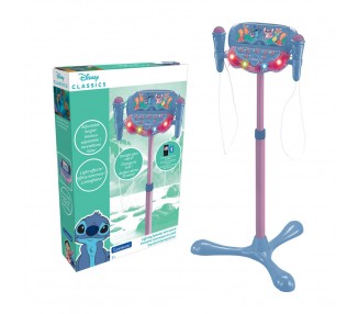 Microfono Karaoke Soporte Ajustable Stitch Disney