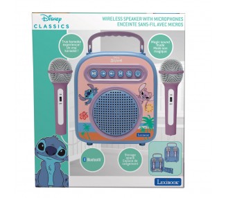 Altavoz Bluetooth + Microfono Stitch Disney
