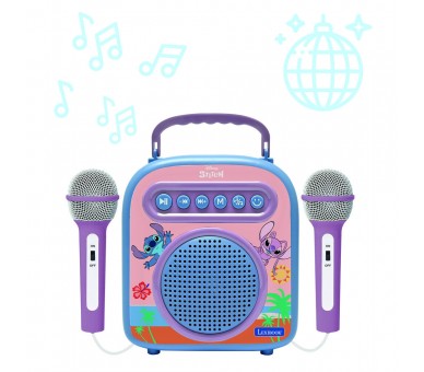Altavoz Bluetooth + Microfono Stitch Disney