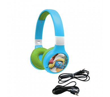 Auriculares plegables Pitufos