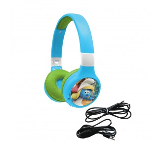 Auriculares plegables Pitufos