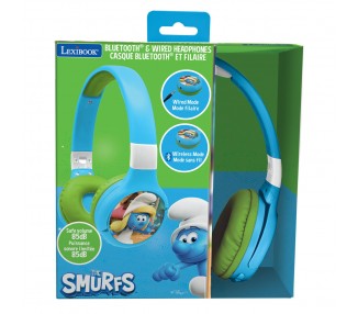Auriculares plegables Pitufos