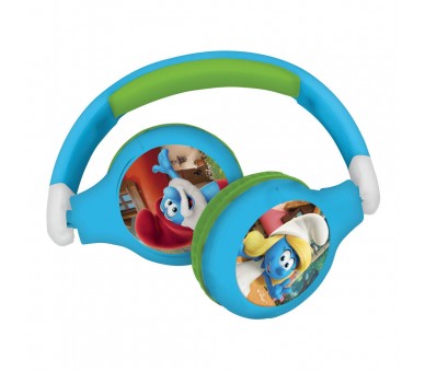 Auriculares plegables Pitufos