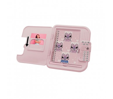 Diario Electronico Angel Stitch Disney