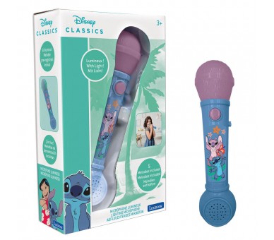 Microfono luminoso Stitch Disney