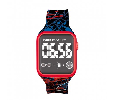 Reloj Digital LED Spiderman Marvel