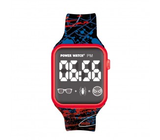 Reloj Digital LED Spiderman Marvel