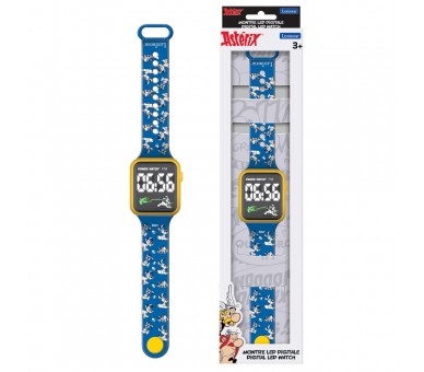Reloj Digital LED Asterix y Obelix