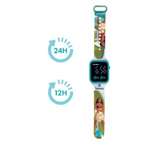 Reloj Digital LED Vaiana Moana Disney