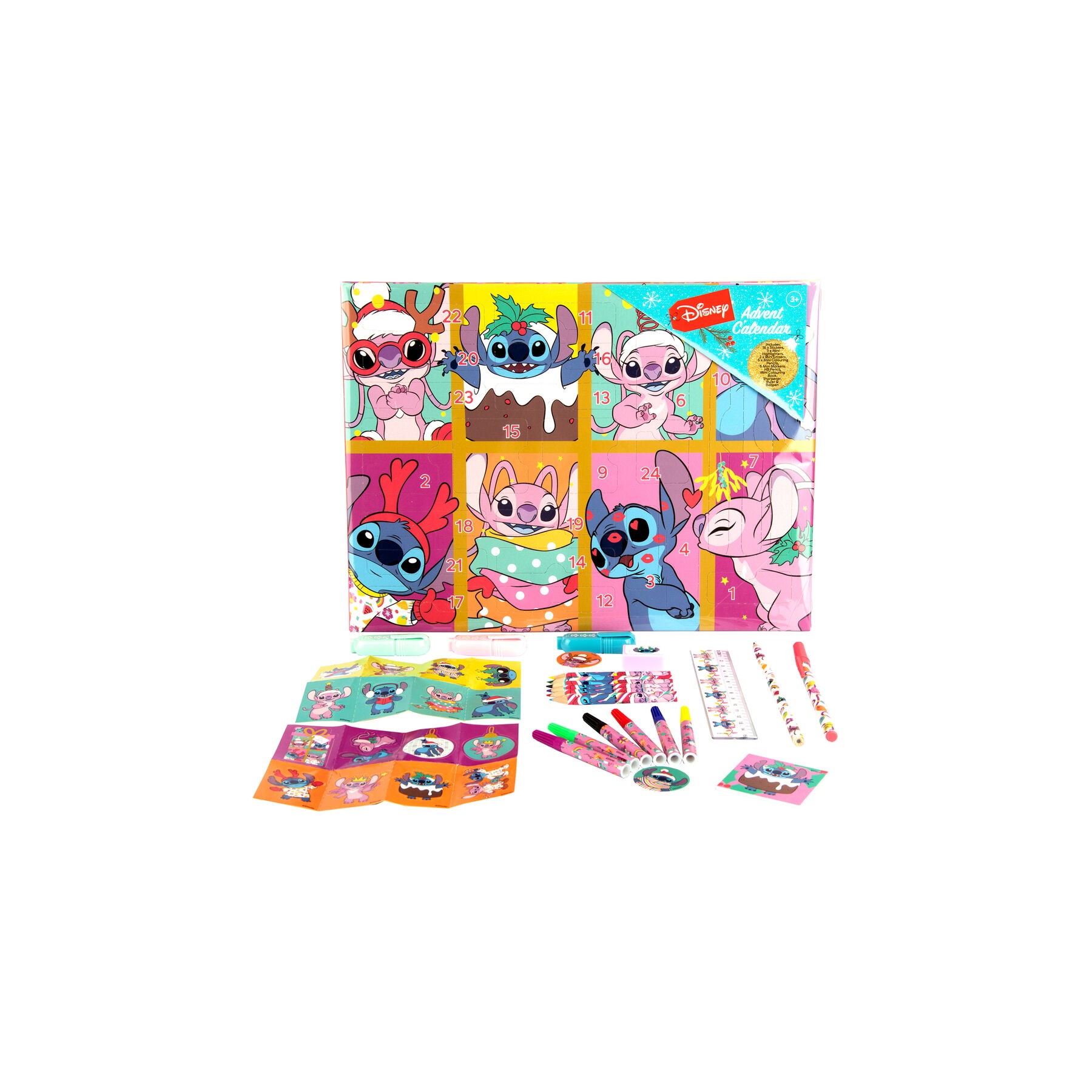 Calendario Adviento Stitch Disney