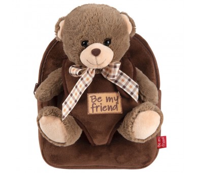 Mochila + peluche Oso Tommy 26cm
